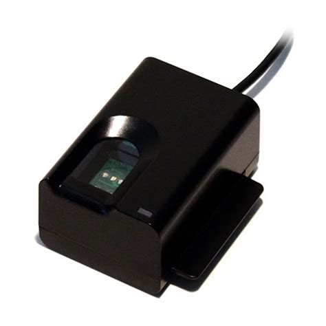 smart card reader with fingerprint scanner|Futronic FS82HC Fingerprint Scanner and Smart Card Reader.